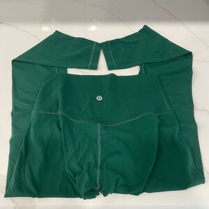 Green Lululemon Leggings - Size 6